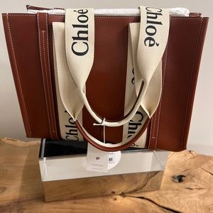 Chloe woody small tote